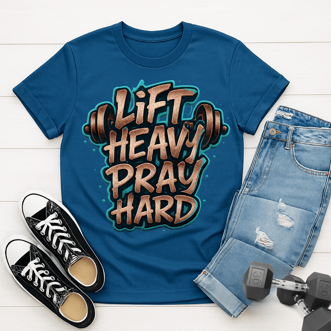 Lift Heavy Pray Hard T-Shirt