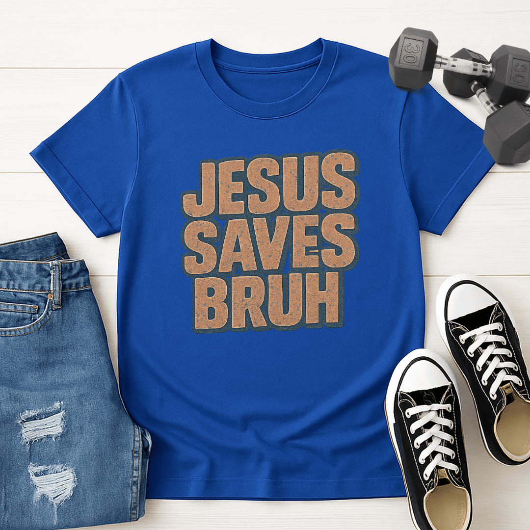 Jesus Saves Bruh T-shirt
